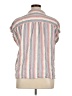 Orvis Stripes Pink Short Sleeve Blouse Size XL - photo 2