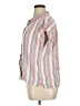 Orvis Stripes Pink Short Sleeve Blouse Size XL - photo 5