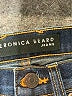 Veronica Beard Jeans Chevron-herringbone Blue Jeans Size 24 waist - photo 7