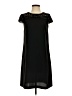 Zara Basic Solid Black Casual Dress Size S - photo 1