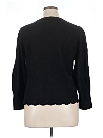 White + Warren Cashmere Pullover Sweater (view 2)