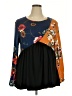 Assorted Brands Black Long Sleeve Top Size 3X - photo 1