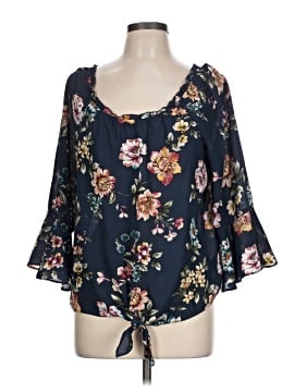 Byline By Byer Ca 3/4 Sleeve Blouse
