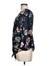 Byline by BYER CA 100% Polyester Blue 3/4 Sleeve Blouse Size L - photo 5