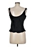 ECI Black Sleeveless Silk Top Size 6 - photo 2