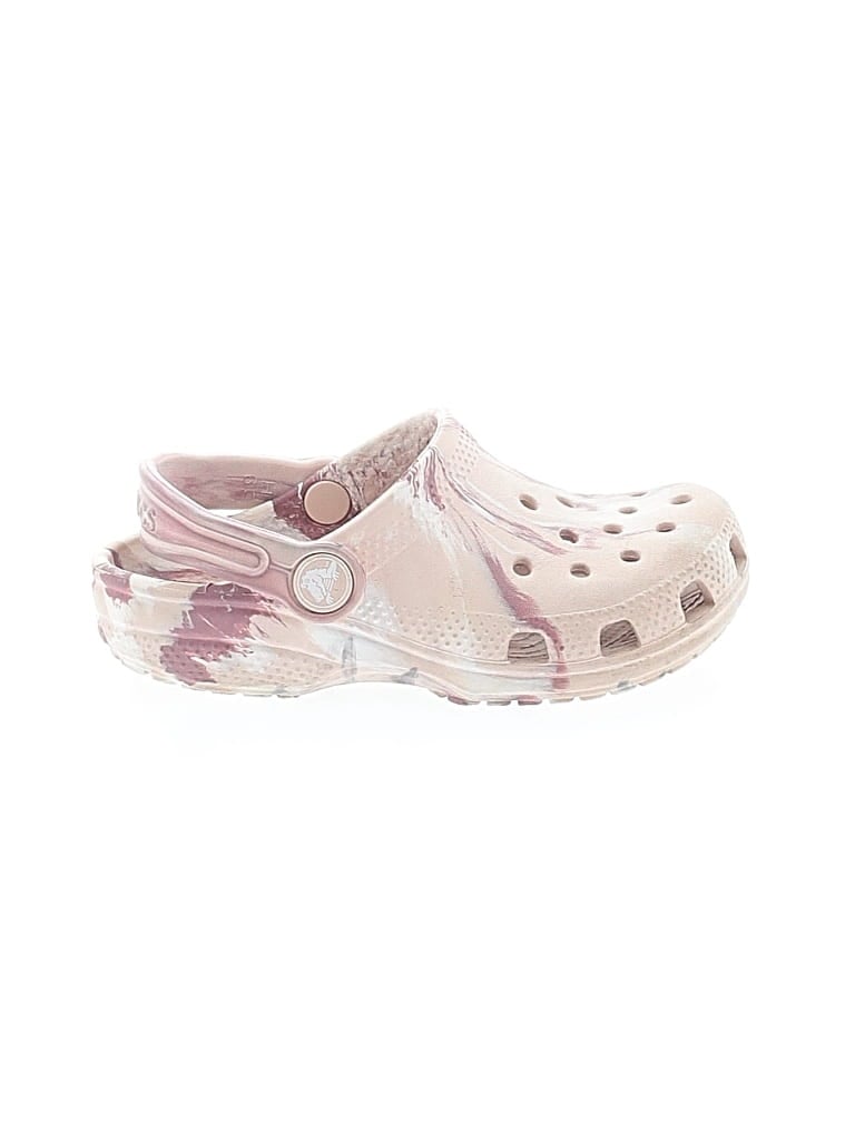 Pre-owned Crocs Kids' Clogs In Pink