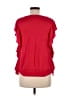 Zara Red Short Sleeve Top Size M - photo 2