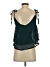Chloe Oliver 100% Rayon Teal Sleeveless Blouse Size XS - photo 2