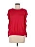 Zara Red Short Sleeve Top Size M - photo 1