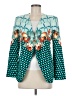 ETRO Print Teal Blazer Size EU (IT) 42 / US 6 - photo 1