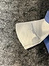 Lands' End 100% Cotton Solid Blue Long Sleeve Button-Down Shirt Size 12 - photo 4