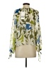 Zara Green 3/4 Sleeve Blouse Size XS - photo 2