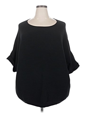 Lafayette 148 New York 3/4 Sleeve T-Shirt (view 1)