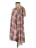 Bibi Plaid Tan Cardigan Size 6 - photo 5
