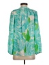 Lilly Pulitzer 100% Polyester Green 3/4 Sleeve Blouse Size XS - photo 2