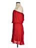 Krisa 100% Polyester Solid Red Cocktail Dress Size S - photo 5