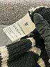 Unbranded 100% Polyester Stripes Black Pullover Sweater Size M - photo 4