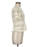 H&M Ivory Short Sleeve Top Size 6 - photo 4