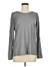 Lululemon Athletica Metallic Gray Long Sleeve Top Size 8 - photo 1
