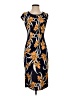 Unbranded Print Blue Casual Dress Size S - photo 1