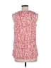 MICHAEL Michael Kors Red Sleeveless Blouse Size L - photo 2