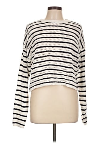 Aqua Pullover Sweater (view 1)