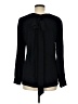 Etcetera 100% Viscose Black Long Sleeve Blouse Size 8 - photo 2