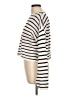 Aqua 100% Cotton Stripes Ivory Pullover Sweater Size L - photo 5