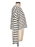 Aqua 100% Cotton Stripes Ivory Pullover Sweater Size L - photo 4