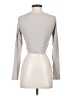 Klassy Network Silver Long Sleeve Turtleneck Size XS - photo 2