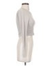 Klassy Network Silver Long Sleeve Turtleneck Size XS - photo 4