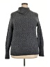 retrology Gray Turtleneck Sweater Size 2X - photo 1