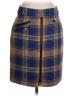 Rag & Bone Plaid Blue Casual Skirt Size 4 - photo 1