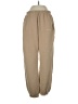 Lounge Solid Tan Casual Pants Size S - photo 1