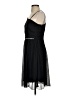 Alexa B 100% Polyester Solid Black Cocktail Dress Size 4 - photo 5