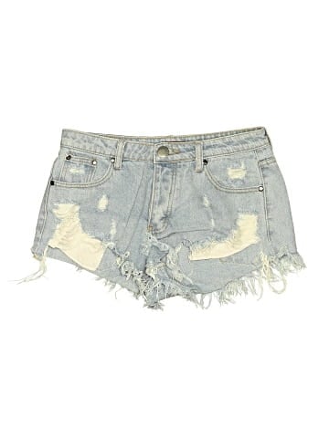 Signature 8 Denim Shorts (view 1)