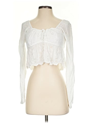 Hollister Long Sleeve Blouse (view 1)
