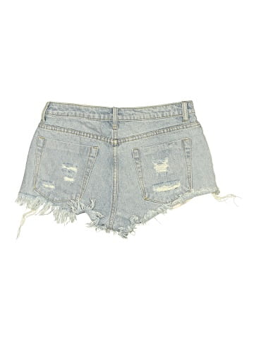 Signature 8 Denim Shorts (view 2)
