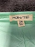 Main Strip 100% Polyester Green Cocktail Dress Size 2X - photo 7