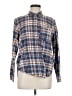 Universal Thread 100% Cotton Plaid Blue Long Sleeve Button-Down Shirt Size M - photo 1