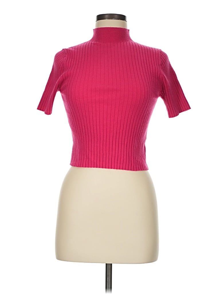 Pre-owned A New Day Turtleneck Sweater In Pink