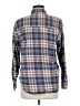 Universal Thread 100% Cotton Plaid Blue Long Sleeve Button-Down Shirt Size M - photo 2