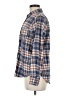 Universal Thread 100% Cotton Plaid Blue Long Sleeve Button-Down Shirt Size M - photo 5