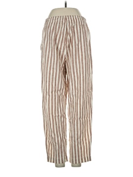 Madewell Linen-Cotton Track Trousers in Stripe (view 2)