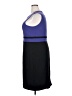 Kasper Color Block Blue Cocktail Dress Size 18 - photo 5