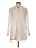 For Cynthia Ivory Long Sleeve Blouse Size M - photo 1
