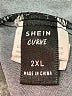 Shein Curve 100% Polyester Black 3/4 Sleeve Blouse Size 2X - photo 7