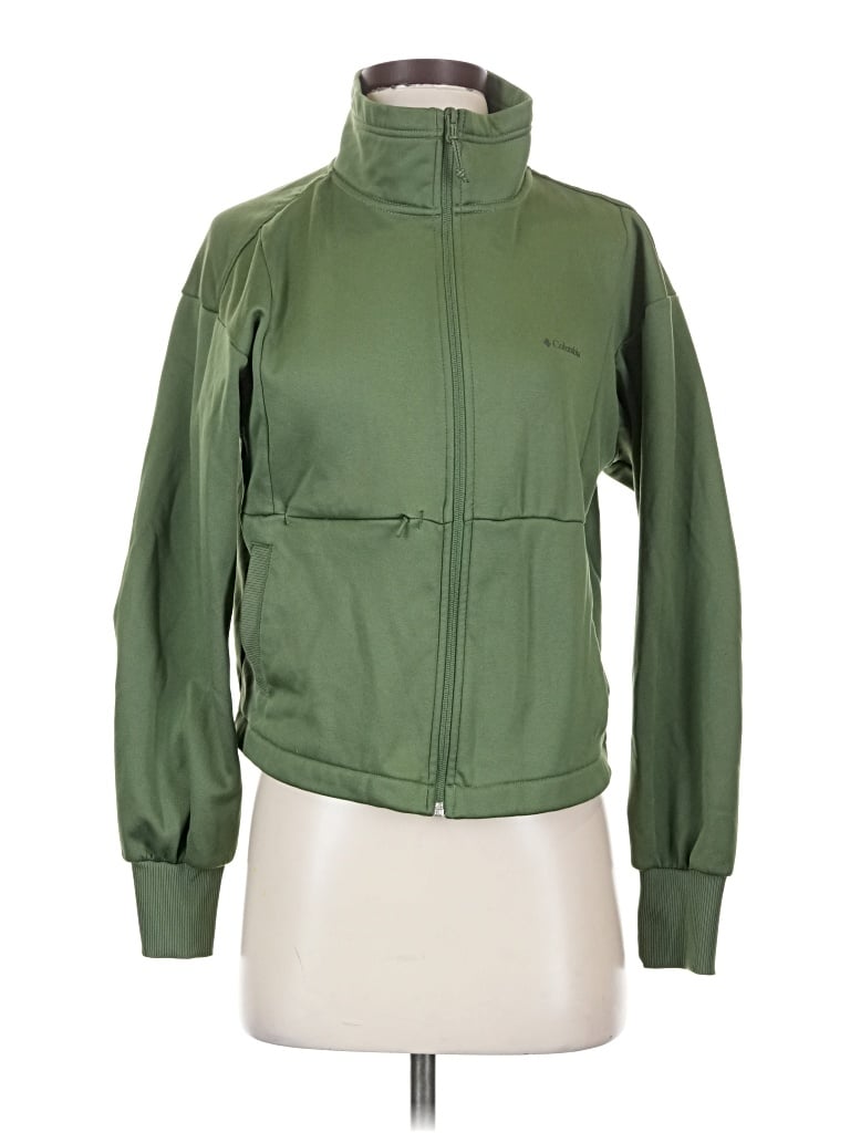 Pre-owned Columbia Jacket In Green