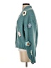 Duchamp London 100% Polyester Teal Cardigan Size S (estimated) - photo 5