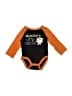 Baby Essentials Black Long Sleeve Onesie 3-6 MO / 6 MO - photo 1
